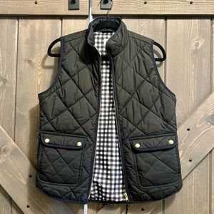 J. Crew Quilted Barn Vest. (Like New!)